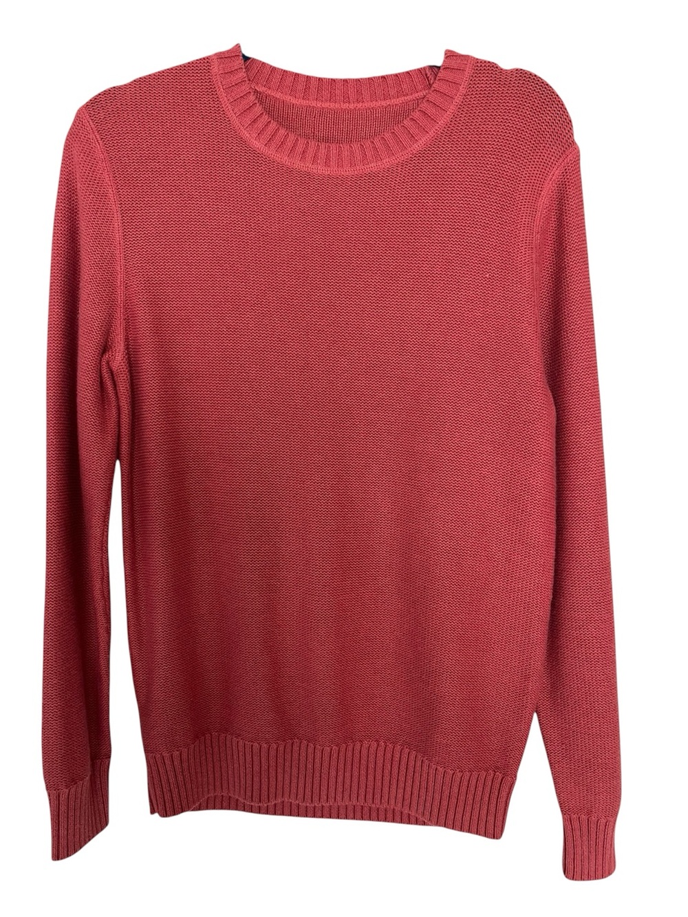 J.CREW SzS Crewneck Cotton Sweater, Coral